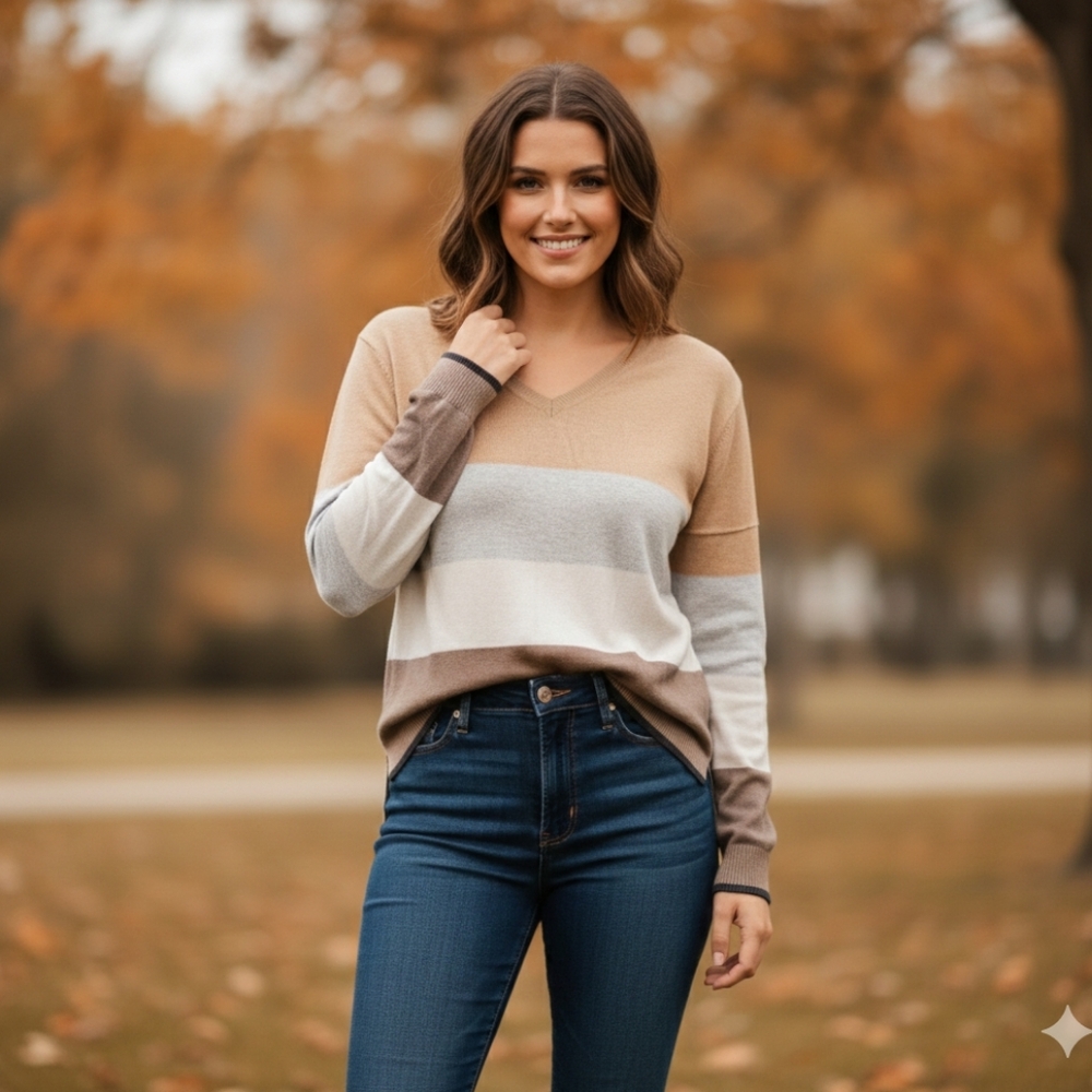 Gap Women's long sleeve striped sweater